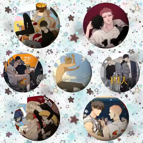 Comics 19 Days For Clothes Anime Enamel Pin Cute Things Cartoon Cosplay Badges On Backpack Brooch Ar