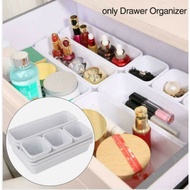 8Pcs Desk Drawer Organizer Home Kitchen Tidy Divider Makeup Storage Organiser