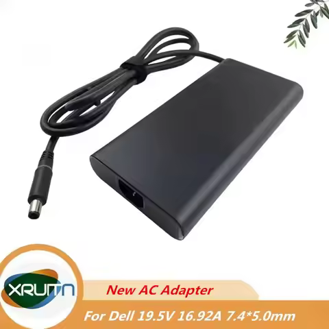 New AC Adapter HA330PM201 19.5V 16.92A 330W LA330PM210 DA330PM201 GaN AC Adapter Charger For DELL Al