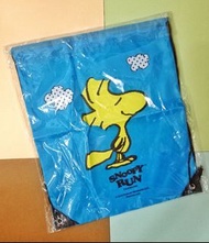 史努比 Snoopy run 束口後背包