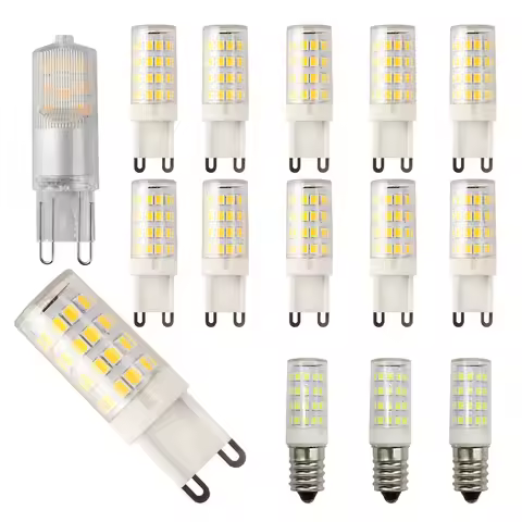 2Pcs G9 LED light 2.5W 3W 5W AC 220V 230V G9 E14 LED Lamp LED Corn Bulb SMD 2835 LED G9 Light Replac