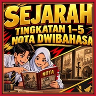 历史笔记 SPM KSSM Tingkatan 1-5 | Nota Sejarah Bilingual Mudah Faham Skor A SMK 2026 [INSTANT DELIVERY]