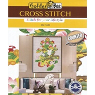 (CHART ONLY) DMC Cross Stitch Chart for Oriental 1 - no thread and cloth included