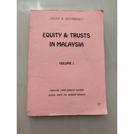 Equity & trust in Malaysia