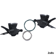 SHIMANO Altus M315จำแลง2/3/7/8ความเร็วชุดเปลี่ยนเกียร์ Rapidfire Plus W/shifter สาย2X7 2X8 3X7 3X8คว