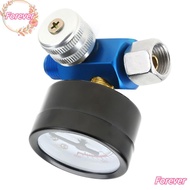 FOREVER Spray Paint Tool Regulator​, ​Pressure Gauge​ ​0-150 PSI​ Air Pressure Regulator​, ​1/4 Inch