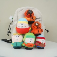 South Park Funny Plush Keychain Cartoon Character Keychain Kids' Stuffed Toy