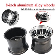 8 Inch Tires Wheel white hub 8 Inch 19X7-8 inch 18* 9.5-8 inch Wheel Rims for ATV parts
