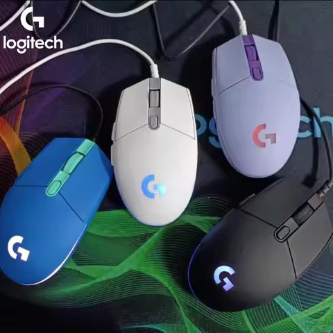Logitech G102/G203/G304 for gaming for office use！Logitech Five Rats seamlessly switch life scenes+O