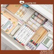 Drawer Sorting Divider Box Desk Stationary Organizer Container Skincare Cosmetics Storage Box