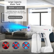SANCY 800ml Rechargeable Nano Spray Gun Wireless Blu-ray Promise Frequency Conversion Atomizing Disinfection Gun