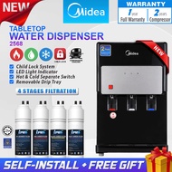 MIDEA Water Dispenser Tabletop Hot Normal Cold Penapis Air 3 Suhu 1635 / 2568 - 4 Antibacterial Filt