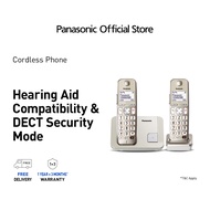 Panasonic Twin DECT Phone with Speaker Caller ID KX-TGE212CXN