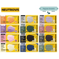 Neutrovis Premium 4PLY KF94 Original Denim Blue /Black / Hunter Green Adult Medical Disposable Face 