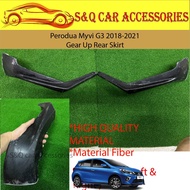 Perodua Myvi G3 2018-2021 Gear Up Rear SkirT