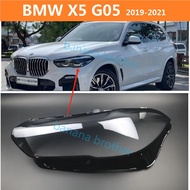 FOR BMW X5 G05  headlamp cover x6 G06 F95 X5M X6M 2019-2021 headlamp cover headlight cover cap lampu