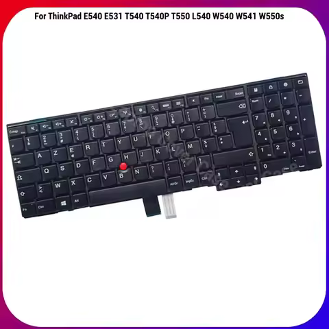 NEW for Lenovo IBM ThinkPad E540 E531 T540 T540P T550 L540 W540 W541 W550s French/FR AZERTY laptop k