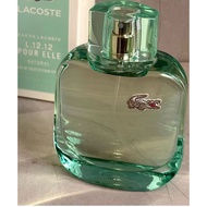 P E original rejected perfume LACOSTE POUR ELLE NATURAL 90ml edt