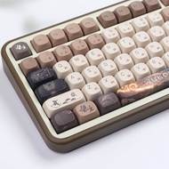 MOA Wukong Keycap สูง MOA 68 84G75 HI75 K99 F99 104 F87 ปุ่มคีย์บอร์ดพิมพ์ด้วยความร้อนสูง ปุ่มคีย์บอ