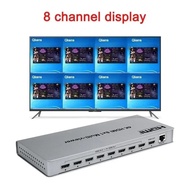4K 8x1 HDMI Multi-viewer Seamless Switch 2 4 6 8 Channel Video Multiplexer Screen Splitter Vs 1080p 