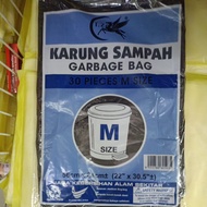 plastik sampah saiz M 56cm x84cm 30pcs