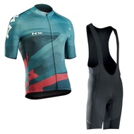 NW Outdoor Cycling jersey  Breathable Quick Dry short sleeves suit