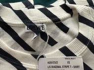 Loewe L/S Diagonal Stripe T-Shirt XS