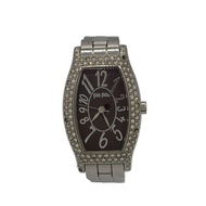 Follie others quartz wrist watch analogues stainless BLK SLV Direct from Japan Secondhand