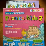 Phonics Kids 1 + 2 CD DVD 書Books Level 4-6