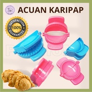 Plastic Dumpling Mould Curry Puff Mold Kaya Puff Mould Acuan Karipap Plastik