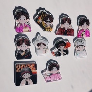 Liu Yuning Q Version Chengdu Station Concert Epoxy Refrigerator Sticker 6cm