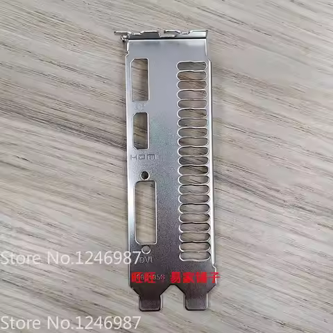 I/O IO Shield Bracket for MSI GTX1050ti Graphics Card Back Plate