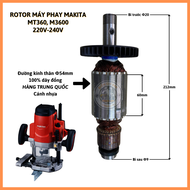 () Rotor máy phay Makita MT360 MT362 M3600 220V (517883-6) - Tặng chổi than