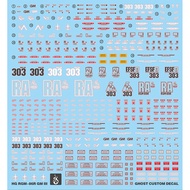 [Yan] HGUC 1: 144 RGM-86R GM-III Jim 3/Gundam (GHOST Version).Fluorescent Water Sticker