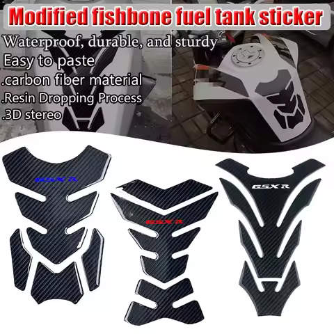 For GSXR GSX-R GSX R 600 750 1000 K2 K3 K4 K5 K6 K7 K8 K9 K11 3D fuel tank sticker cover pad motorcy