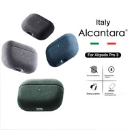 100% Alcantara Case For AirPods Pro 3 Pro3 Alcantara Luxury Leather Cases for Apple AirPods 4 Pro 3 