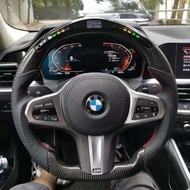 寶馬 BMW 新1系2系3系4系5系6系7系8系方向盤 LED轉速燈 超轉燈 碳纖維方向盤 賽道方向盤