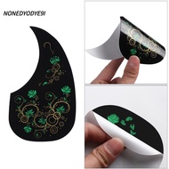 NONEDYODYE9I Scratch Plate Top Quality Comma Shape Self-adhesive Folk Acoustic