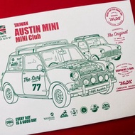 Austin Mini Cooper 明信片