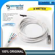 Utp CAT5e Cable 3 Meters UTP CAT 5e 3M AMP Commscope LAN Cable 3Meter FTP RJ45