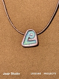 (Leisure Projects x Jaajr Studio) LP necklace