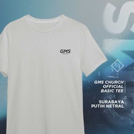GMS CHURCH Official Basic Tee T-shirt : Surabaya - white