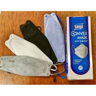 masker sensi convex satuan original 4ply evo plusmed earloop eceran