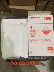 Resin scotchcast 3M 420 gram (pengecoran sambungan kabel )