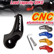 Hanger Hook Helmet Hook For AEROX V2 V1 AEROX 155 CNC Aluminum alloy luggage hook aerox v2 accessori