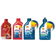 Shell Engine Oil Motor Oil Minyak Hitam Shell Advance Ax3 Ax7 Sae40 10w40 15w50 4T Fully Synthetic B
