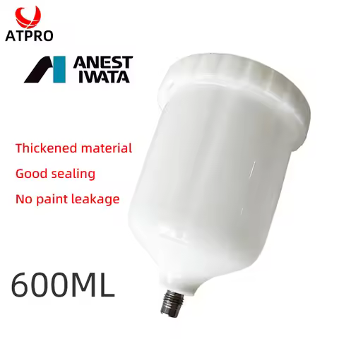 Original Iwata spray gun pot 600ML Bellaria/S27/Supernova/WS400/spray gun plastic gun pot