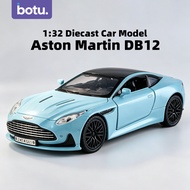 1:32 Aston Martin DB12 Diecast Car Model | Open Doors Pull Back Light & Sound | Alloy Toy Car Gift
