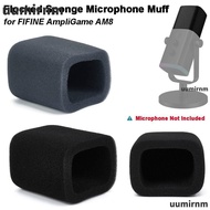 UUMIR 1pcs Mic Windscreen Cover, Replacement Sponge Microphone Muff, Professional Noise Reduction Wi
