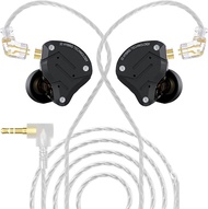 KZ ZS10 Pro IEM Headphone, KZ in Ear Monitor Wired Earbuds 4BA+1DD 5 Drivers Metal in Ear Earphones 